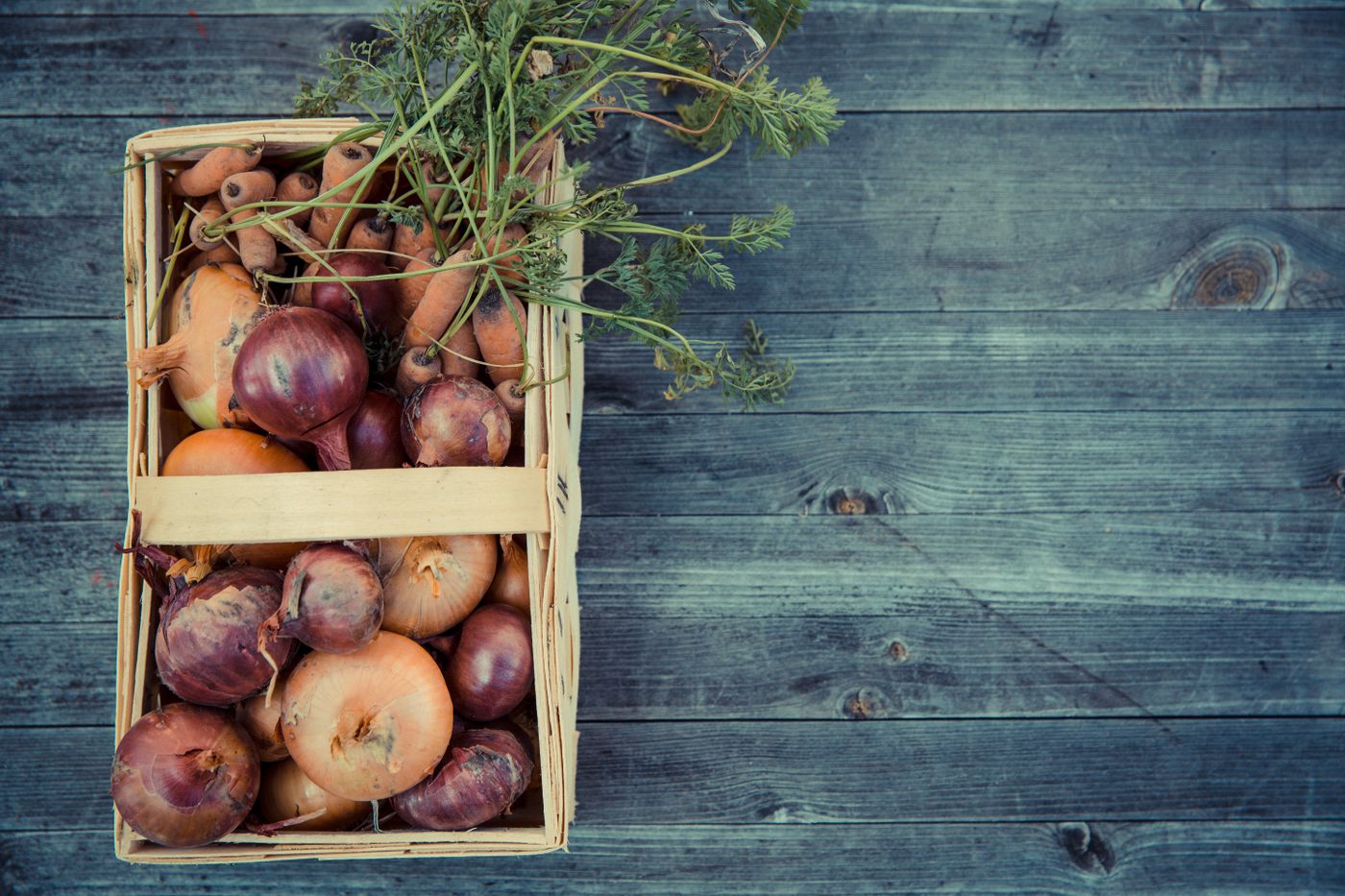 Seasonal vegetables representing farm products and local collaboration